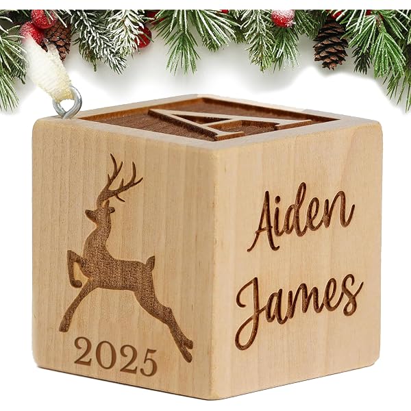 Amazon.com: Baby's First Christmas Ornament 2026 – Personalized